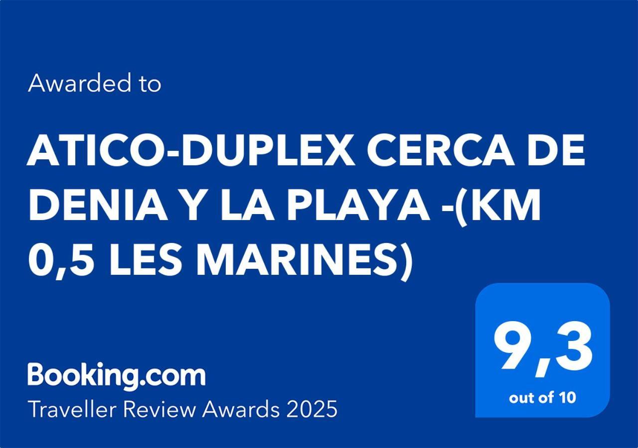 Atico-Duplex Cerca De Denia Y La Playa - Daire Dış mekan fotoğraf